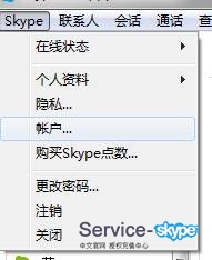 skype账户